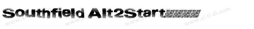 Southfield Alt2Start字体转换